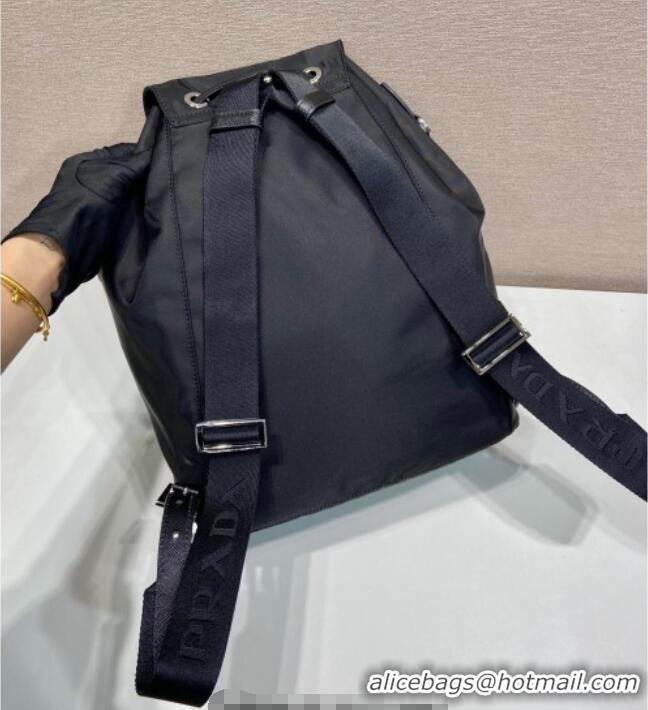 Luxury Discount Prada Nylon backpack bag 1BZ0197 Black 2025