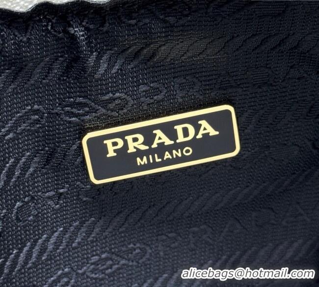 Modern Classic Prada Re-Edition Saffiano leather mini bag 1BC204 White 2025