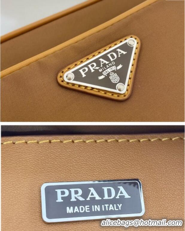 Famous Brand Prada Re-Nylon shoulder bag 2VH172 Brandy Brown 2025
