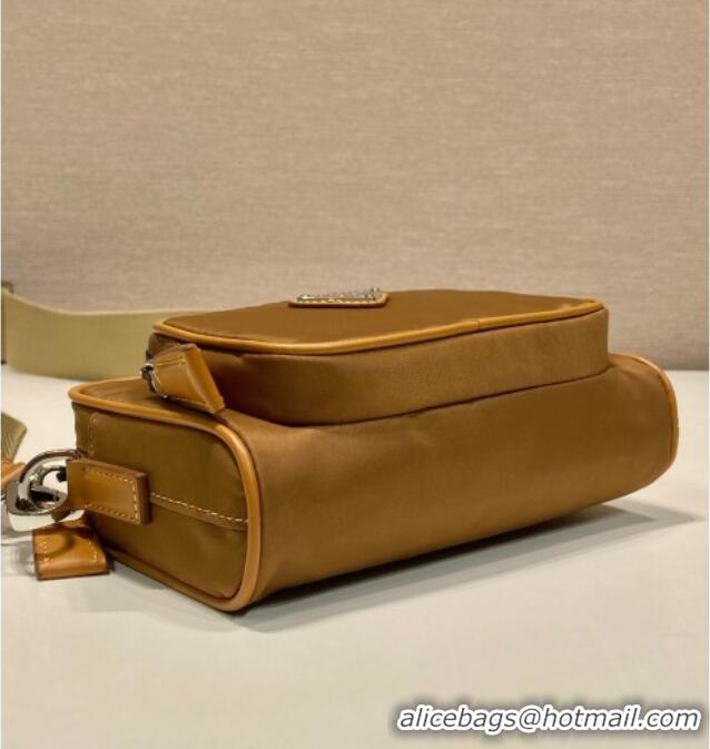 Famous Brand Prada Re-Nylon shoulder bag 2VH172 Brandy Brown 2025