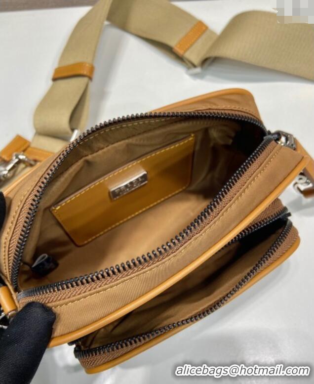 Famous Brand Prada Re-Nylon shoulder bag 2VH172 Brandy Brown 2025