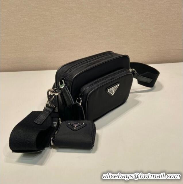 Good Taste Prada Re-Nylon shoulder bag 2VH172 Black 2025