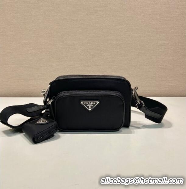 Good Taste Prada Re-Nylon shoulder bag 2VH172 Black 2025