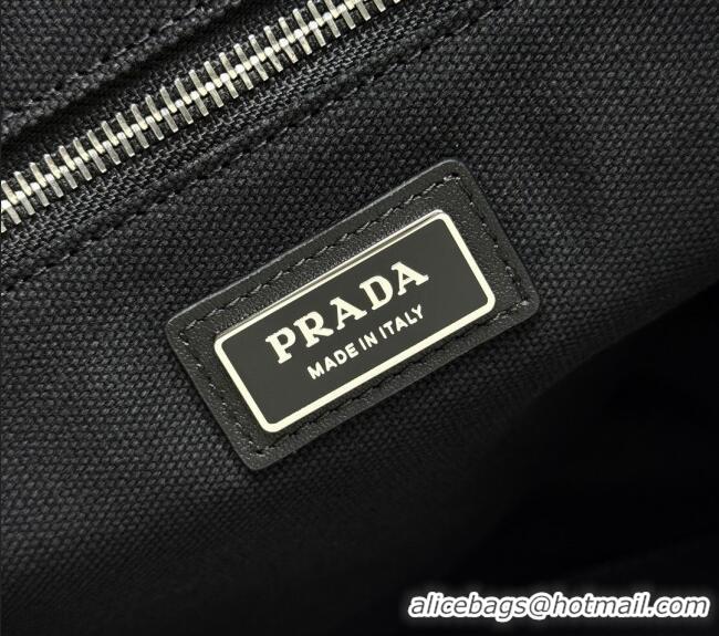 Big Discount Prada Mens Canvas duffle bag 2VC051 Black 2025