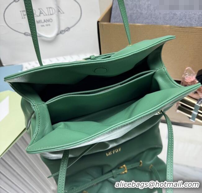 Famous Brand Prada Dada small nappa leather bag 1BG586 Green 2025