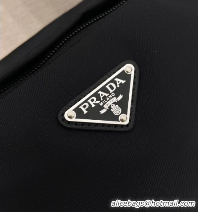 Market Sells Prada Mens Medium Re-Nylon and Saffiano leather shoulder bag 2VH192 Black 2025
