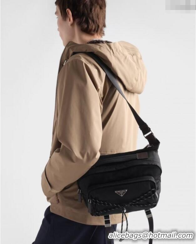 Market Sells Prada Speedrock Re-Nylon and leather shoulder bag 2VH201 Green 2025