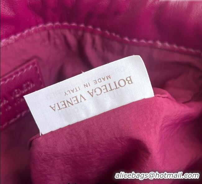 Luxury Cheap Bottega Veneta Small Dustbag in Intrecciato Leather 816987 Cinnabar Red 2025