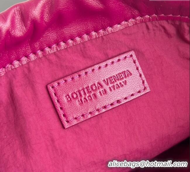 Luxury Cheap Bottega Veneta Small Dustbag in Intrecciato Leather 816987 Cinnabar Red 2025