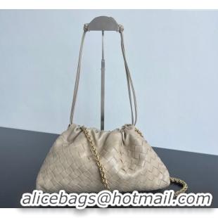 Promotional Bottega Veneta Dustbag Notte in Intrecciato Leather 839394 Dusty Beige 2025