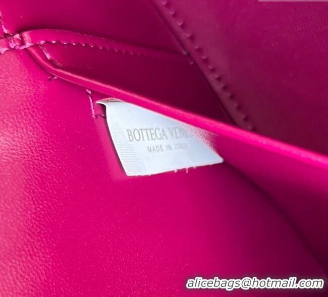 Luxury Cheap Bottega Veneta Bang Bang Vanity Case in Intrecciato Leather 789109 Cinnabar Red 2025