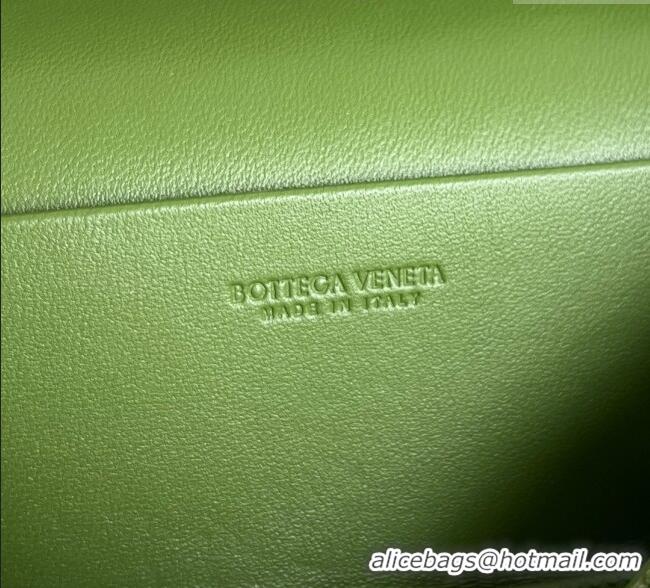 Promotional Bottega Veneta Bang Bang Vanity Case in Intrecciato Leather 789109 Matcha Green 2025