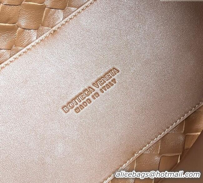 Big Discount Bottega Veneta Medium Andiamo Top Handle Bag in Suede 743572 Brown 2025