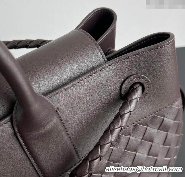 Best Price Bottega Veneta Mens Intrecciato Leather Andiamo Voyager Tote Bag 827066 Fondant Brown 2025