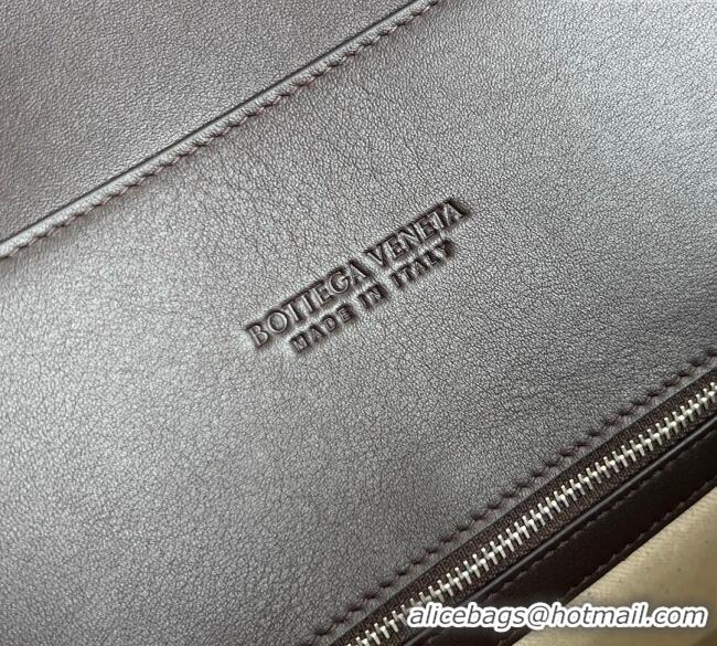 Best Price Bottega Veneta Mens Intrecciato Leather Andiamo Voyager Tote Bag 827066 Fondant Brown 2025