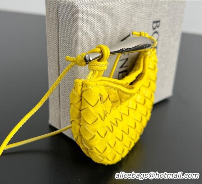 Good Product Bottega Veneta Miniature Sardine Bag in Intrecciato Leather 836834 Sulfur Yellow 2025