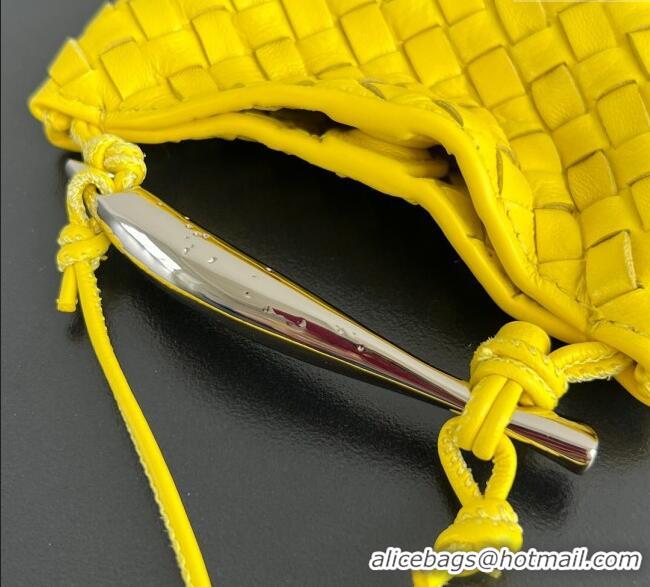 Good Product Bottega Veneta Miniature Sardine Bag in Intrecciato Leather 836834 Sulfur Yellow 2025