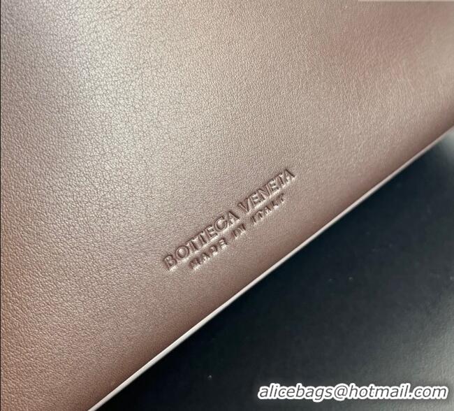 Original Cheap Bottega Veneta Andiamo Bucket Bag in Calf Leather 844169 Fondant Brown 2025