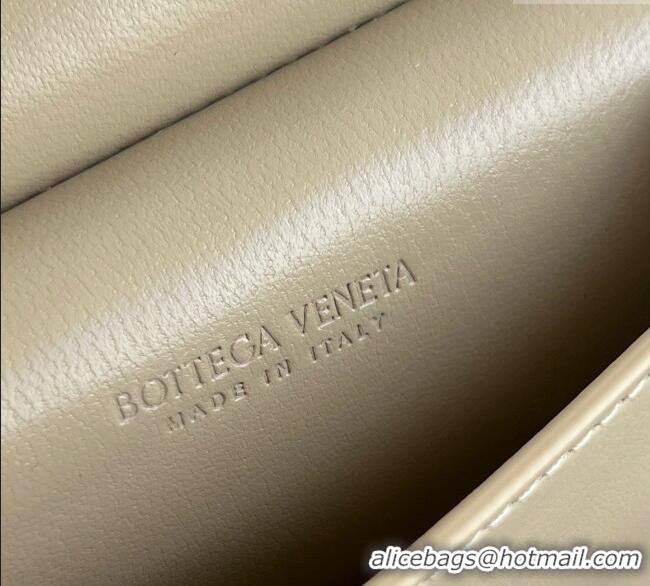 Inexpensive Bottega Veneta Solstice Business Card Case in Intrecciato Leather 810596 Beige 2025