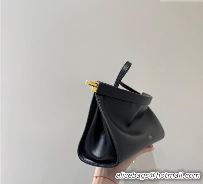 Grade Quality Alaia Le Click Medium Shoulder Bag in Calf Leather 20258821 Black 2025