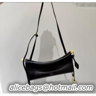 Super Quality Alaia Le Click Small Shoulder Bag in Calf Leather 20258822 Brown 2025