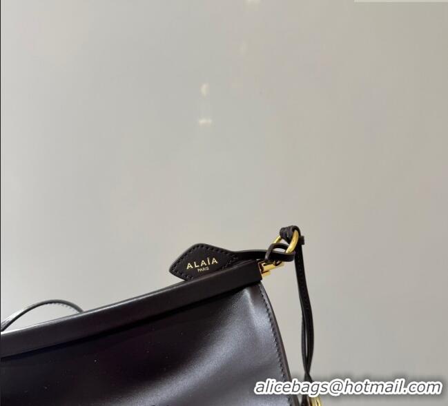 Super Quality Alaia Le Click Small Shoulder Bag in Calf Leather 20258822 Brown 2025