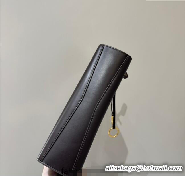 Super Quality Alaia Le Click Small Shoulder Bag in Calf Leather 20258822 Brown 2025