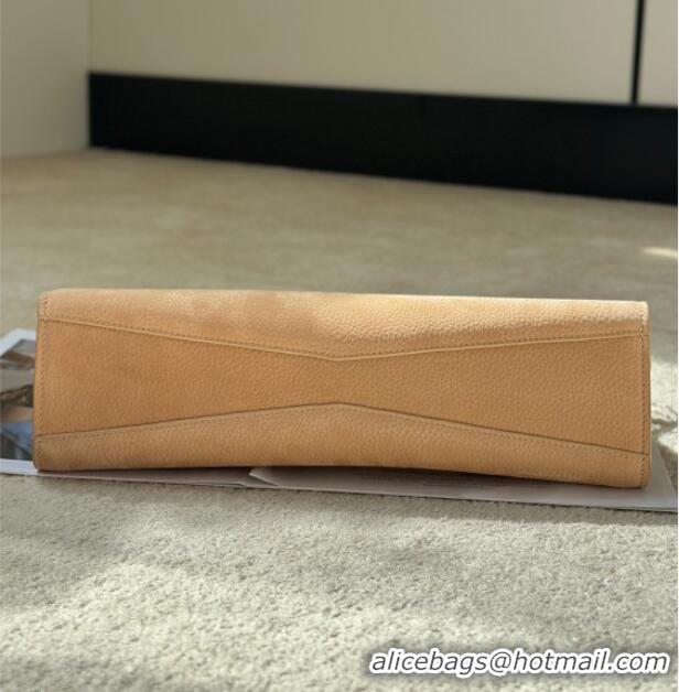 Affordable Price Alaia Le Click Medium Shoulder Bag in Grained Nubuck Leather 998054M Beige 2025