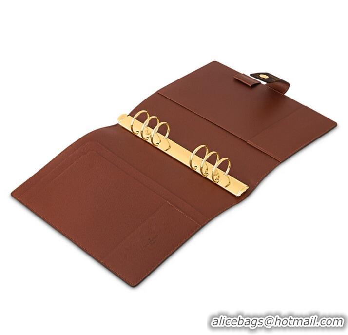 Luxury Cheap Louis Vuitton Monogram Canvas Large Ring Agenda Cover R20106
