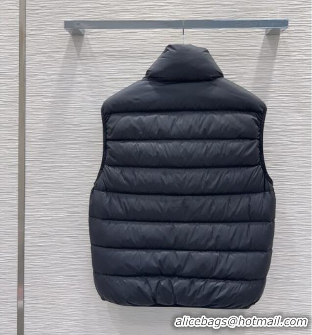 Best Price Moncler Down Vest M120304 Black 2025 (For Women and Men)