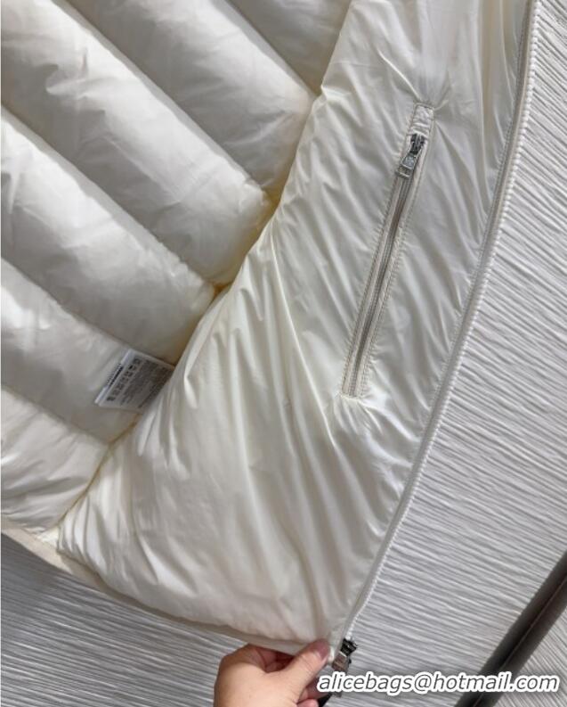 Best Price Moncler Down Vest M120305 White 2025 (For Women and Men)