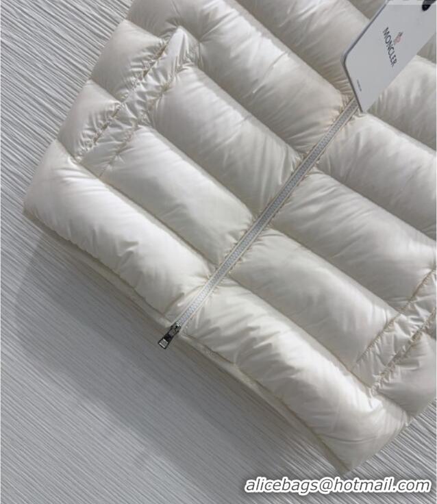 Best Price Moncler Down Vest M120305 White 2025 (For Women and Men)