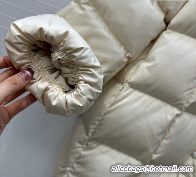 Top Quality Moncler Cochevinne Quilted Down Jacket 2005 White 2025