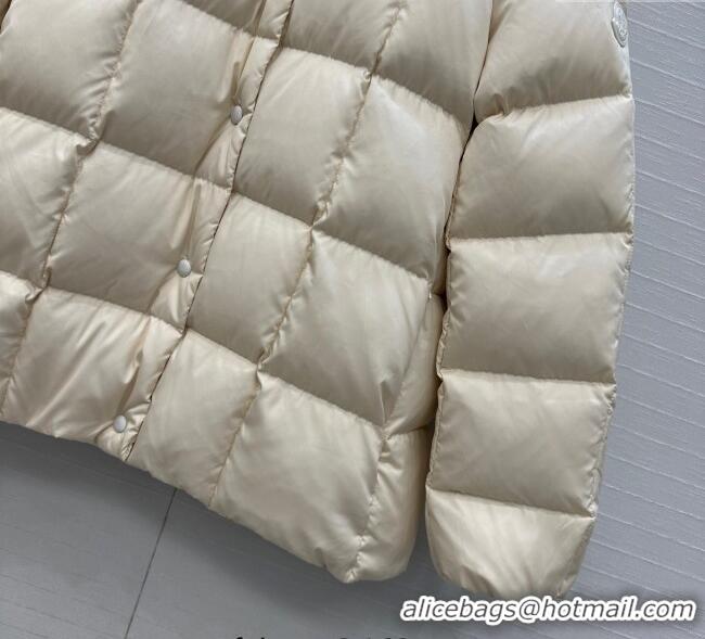 Top Quality Moncler Cochevinne Quilted Down Jacket 2005 White 2025