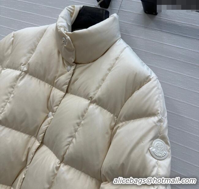 Top Quality Moncler Cochevinne Quilted Down Jacket 2005 White 2025