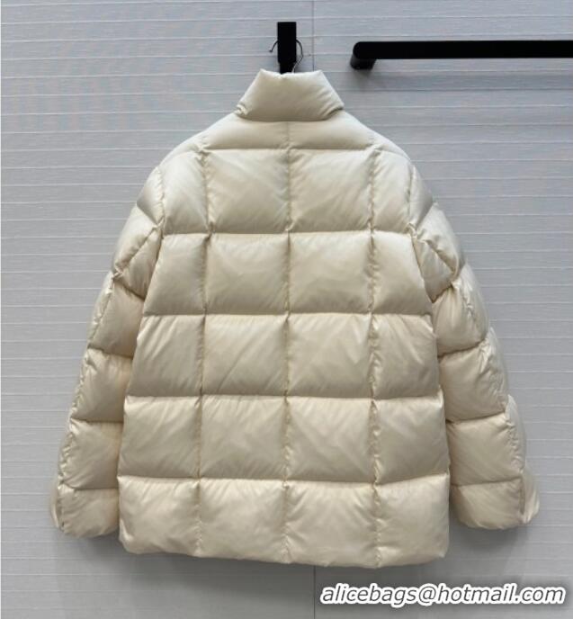 Top Quality Moncler Cochevinne Quilted Down Jacket 2005 White 2025
