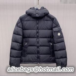 Luxury Discount Moncler Down Jacket for Women and Men M120911 Matte Black 2025