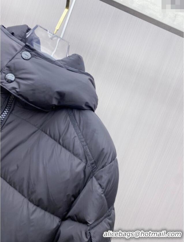 Luxury Discount Moncler Down Jacket for Women and Men M120911 Matte Black 2025