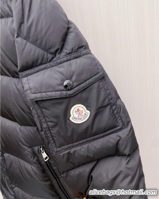 Luxury Discount Moncler Down Jacket for Women and Men M120911 Matte Black 2025