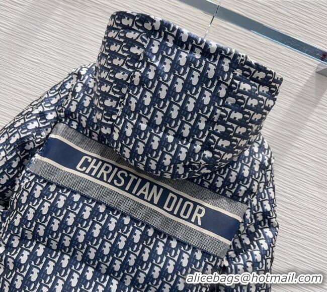 ​Affordable Price Dior Oblique Jacket DR120101 Blue 2025