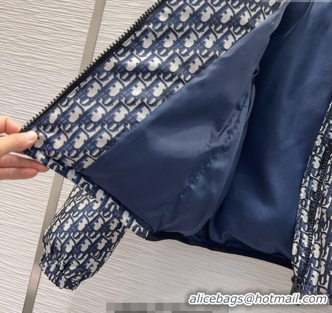 ​Affordable Price Dior Oblique Jacket DR120101 Blue 2025