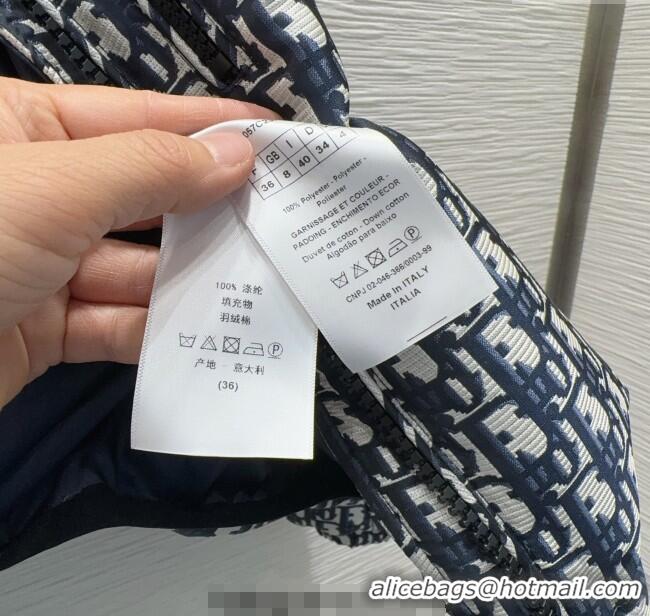 ​Affordable Price Dior Oblique Jacket DR120101 Blue 2025