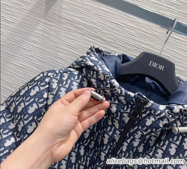 ​Affordable Price Dior Oblique Jacket DR120101 Blue 2025