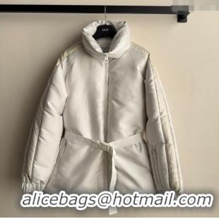 Best Price Dior Padded Jacket DR120204 White 2025
