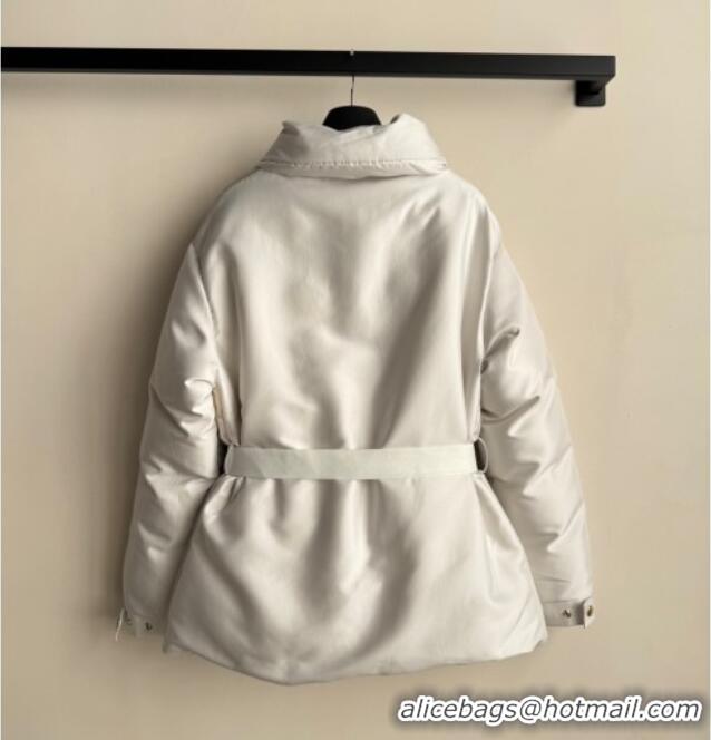 Best Price Dior Padded Jacket DR120204 White 2025