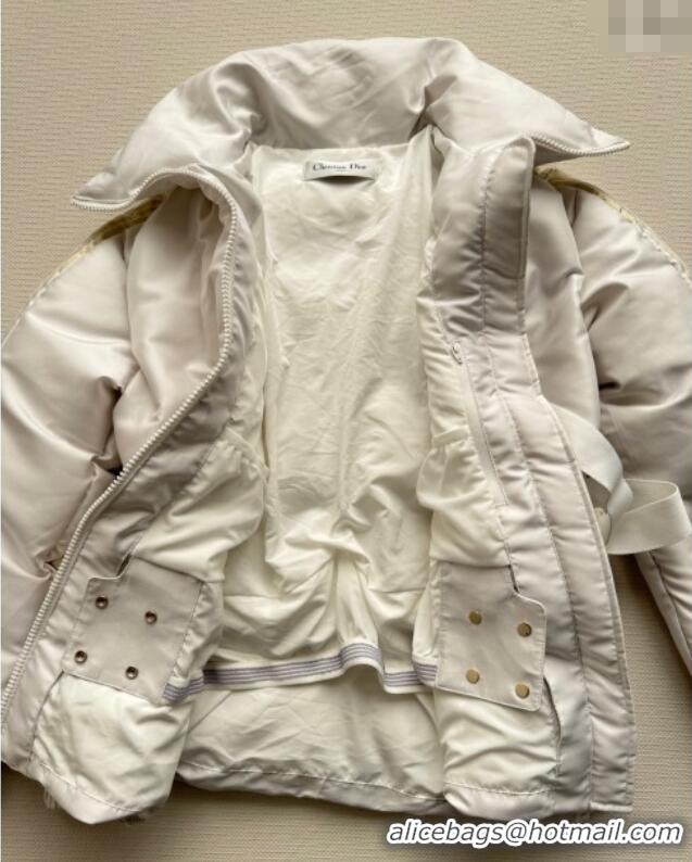 Best Price Dior Padded Jacket DR120204 White 2025