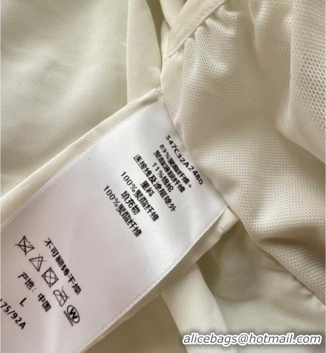 Best Price Dior Padded Jacket DR120204 White 2025