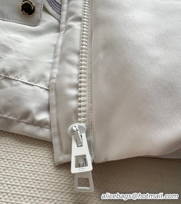 Best Price Dior Padded Jacket DR120204 White 2025