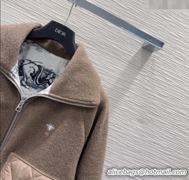 Top Grade Dior Jacket DR120210 Brown 2025