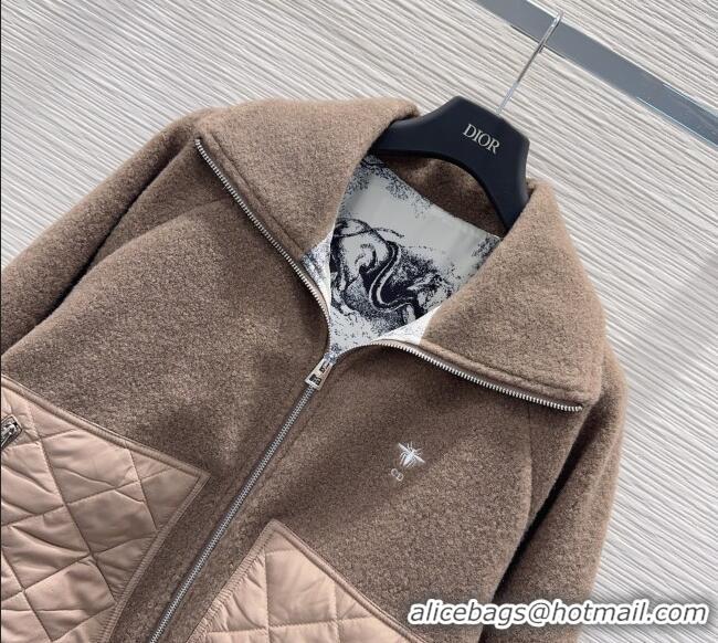 Top Grade Dior Jacket DR120210 Brown 2025